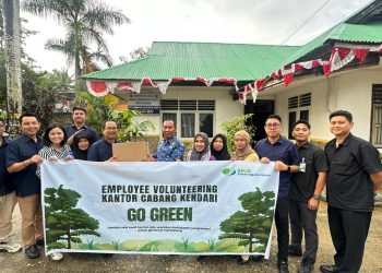 BPJS Ketenagakerjaan Kendari Gelar Aksi “Go Green”, Perkuat Komitmen Pelestarian Lingkungan