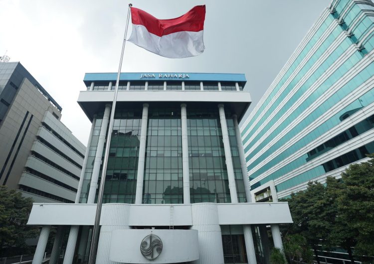 Kantor Pusat Jasa Raharja di Jakarta.