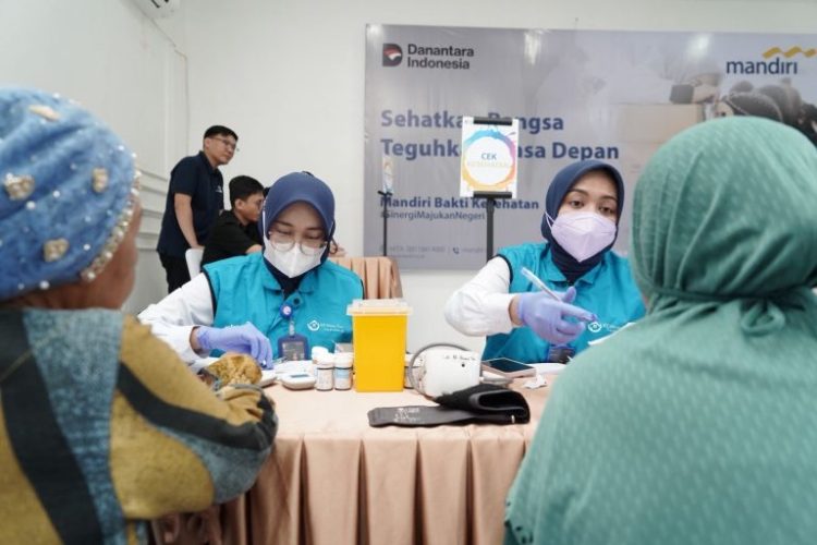 Bank Mandiri menggelar Program TJSL di Kelurahan Lapulu Kota Kendari.