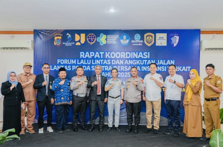 Jasa Raharja Sultra menggelar Forum Komunikasi Lalu Lintas Angkutan Jalan (FKLLAJ).