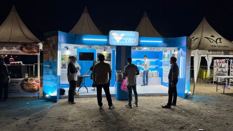 PT Vale mendukung penguatan ekonomi lokal melalui partisipasi aktif di ajang Gebyar UMKM HIPMI Acceleration yang diselenggarakan oleh Himpunan Pengusaha Muda Indonesia (HIPMI) Sulawesi Tenggara.