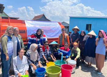 Pertamina Patra Niaga Sulawesi Salurkan 240 Ribu Liter Air Bersih untuk Warga Terdampak Kekeringan di Maros