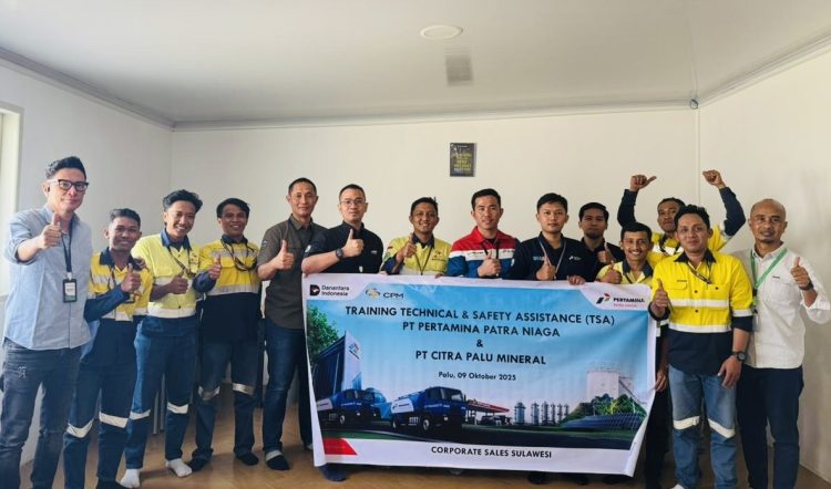 PT Pertamina Patra Niaga Sulawesi menggelar Technical & Safety Assistance (TSA), kali ini di PT Citra Palu Mineral, Palu, Sulawesi Tengah.