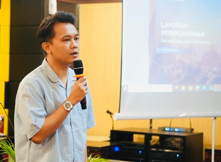 Kepala Fungsi Perumusan Kajian Ekonomi Daerah (KEKDA) Provinsi (FPKP) Kantor Perwakilan Bank Indonesia (BI) Sulawesi Tenggara, Deni Miranda.