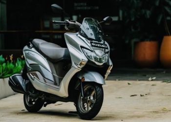 Hanya DP Rp 1,5 Juta, Miliki Suzuki Burgman Street 125 dengan Bagasi Muat Helm Full Face