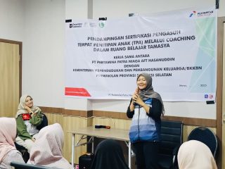 Pertamina Patra Niaga Sulawesi Dukung Penguatan Kompetensi Pengasuh Anak melalui Program TAMASYA