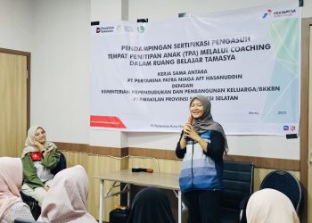 Pertamina Patra Niaga Sulawesi Dukung Penguatan Kompetensi Pengasuh Anak melalui Program TAMASYA