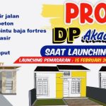 Alexandria City Launching 15 Februari, Rumah Subsidi Pertama di Kendari dengan Pintu Baja Fortres, DP Hanya 0%