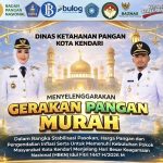 Stabilkan Harga Jelang Lebaran, Pemkot Kendari Gelar Gerakan Pangan Murah 10-13 Maret di Balai Kota