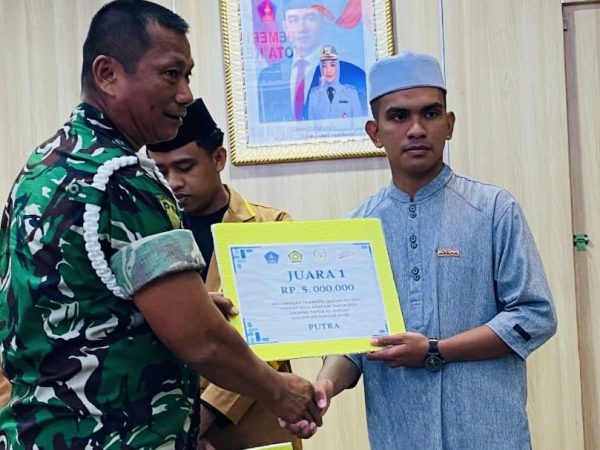 Personel Brimob Polda Sultra Juara MTQ Tingkat Kota Kendari