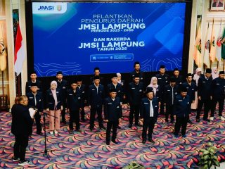 Pengurus Jaringan Media Siber Indonesia (JMSI) Lampung Periode 2025 - 2030 Resmi Dilantik