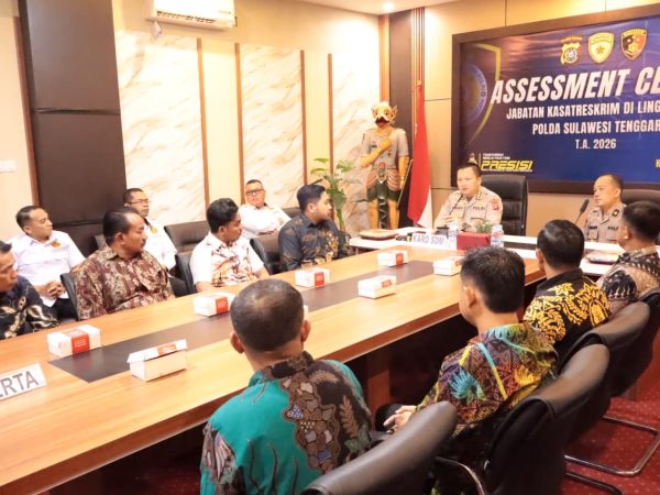 Biro SDM Polda Sultra Gelar Assessment Center Kasatreskrim, Cetak Perwira Profesional dan Berintegritas
