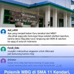 Polemik MBG di SMAN 11 Kendari, Guru Mengeluh, Netizen Bereaksi