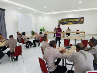 Polda Sultra Gelar Pemeriksaan Psikologi Senpi dan Konseling Personel di Muna