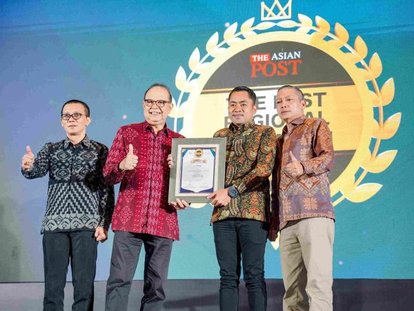 Bank Sultra Raih Predikat “Sangat Baik” di Ajang  The Asian Post Best Regional Champion Awards 2026