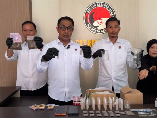 Gerebek Dua Rumah di BTN Djavino, Polresta Kendari Amankan Peracik dan Penyedia Tempat Sinte