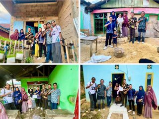Lentera Harapan Sultra Bersama Pendamping Sosial PKH Lakukan Kunjungan ke Warga PPKS di Kelurahan Talia