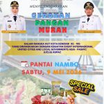 Sambut HUT Kendari dan UCLG ASPAC 2026, Dinas Ketapang Gelar Gerakan Pangan Murah di Kawasan Wisata Pantai Nambo