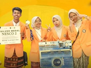 Mahasiswa UHO Raih Silver Medal di Ajang NESCO II
