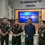 Kejari Kolaka Tahan Tiga Tersangka Korupsi Anggaran BTT Kolaka Timur
