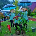 Wali Kota Kendari Siska Karina Imran dan Delegasi UCLG ASPAC 2026 Tanam Pohon di Kebun Raya, Simbol Komitmen Lingkungan Global