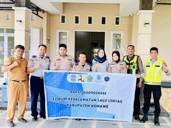 Jasa Raharja Sultra Perkuat Sinergi FKLL Konawe, Tekan Lonjakan Kecelakaan