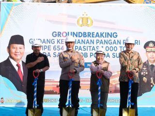Polri Bangun Gudang Pangan 1.000 Ton di Sulawesi Tenggara