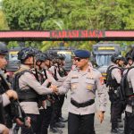 Wakapolda Sultra Sambut Kepulangan Pasukan Brimob Usai Tugas Pengamanan Freeport di Papua