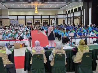 393 Jemaah Haji Kloter 39 Gabungan Sulsel-Sultra Bertolak Menuju Tanah Suci Mekkah