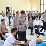 Polda Sultra Kumpulkan 854 Kantong Darah di Momentum Hari Bhayangkara ke-80