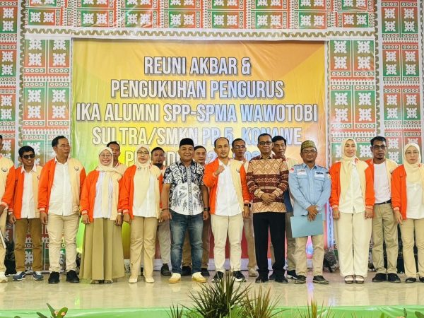 Sahuriyanto Meronda Nakhodai IKA SPP-SPMA Wawotobi Sultra Periode 2026-2030
