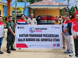 Pertamina Salurkan Bantuan BBM untuk Dukung Penanganan Pascabencana di Gorontalo Utara