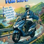 Riding Santai Bersama Komunitas Suzuki Burgman Kendari