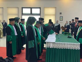Pelantikan Pejabat Pengadilan Agama Kendari Menuai Sorotan, Wartawan Dilarang Ambil Gambar