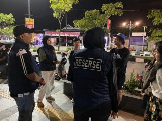 Antisipasi Kejahatan Jalanan, Ditreskrimum Polda Sultra Gelar Patroli Malam di Kawasan Eks MTQ