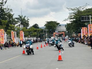 Dukung Keselamatan Jalan, Jasa Raharja Sultra Turut Hadir di HUT Bhayangkara ke-80