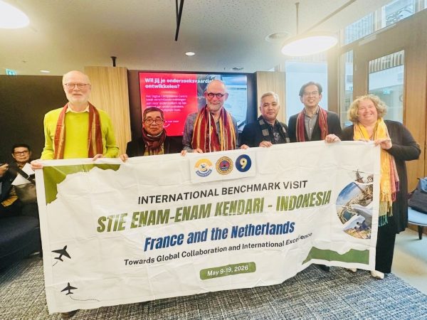 Perkuat Daya Saing Global, STIE Enam Enam Kendari Jajaki Kerja Sama Akademik dengan Radboud University