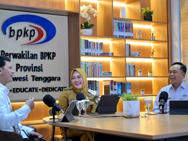 Jadi Narasumber Talkshow BPKP Sultra, Wali Kota Kendari Tegaskan Integritas adalah Kunci Utama Cegah Korupsi