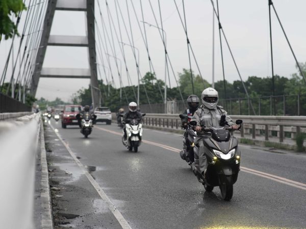 Sinar Galesong Ajak Pengguna Suzuki Burgman City Tour di Kendari