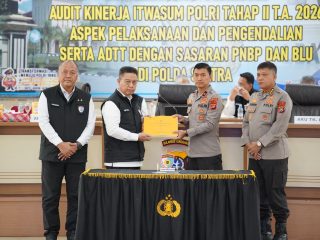 Kapolda Sultra Tutup Audit Kinerja Itwasum Polri, Tekankan Tindak Lanjut Rekomendasi untuk Perkuat Tata Kelola Organisasi