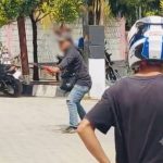 Tak Sabar Mengantre BBM di SPBU Bonggoiya Kendari, Warga Saling Tegang Pakai Sajam
