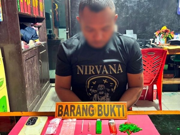 Polres Konawe Selatan Tangkap Pengedar Sabu di Laonti, 47 Paket Siap Edar Disita