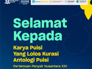 Dua Penyair Sulawesi Tenggara Lolos Kurasi Pertemuan Penyair Nusantara XIV 2026 di Aceh