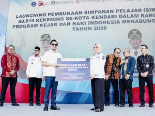 Dukung Inklusi Keuangan Generasi Muda, Bank Sultra Kelola 50 Ribu Lebih Rekening SimPel di Kendari