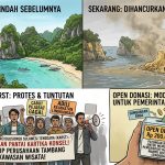 “Raja Ampat Mini” Pantai Kartika Konsel Diperkosa Tambang, KARST Ajak Rakyat Patungan Rp200 Ribu untuk Modalin Pemerintah yang Tidak Mampu Bekerja