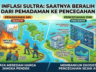 Inflasi Sultra: Saatnya Beralih dari Pemadaman ke Pencegahan