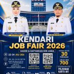Kabar Gembira Bagi Pencari Kerja! Pemkot Kendari Gelar Job Fair 2026, Sediakan 700 Lowongan dari 30 Perusahaan