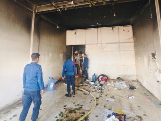 Dapur Toko Roti El Ummu di Baruga Kendari Terbakar, Diduga Akibat Kebocoran Tabung Gas