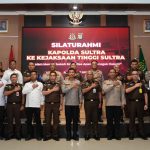 Perkuat Sinergi Penegakan Hukum, Kapolda Sultra Silaturahmi ke Kejaksaan Tinggi Sultra