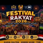 Sinergi Korem 143/HO dan Kadin Sultra Hadirkan Nobar Piala Dunia dan UMKM di Festival Rakyat 2026